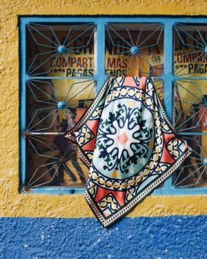 Pañoleta Flor Casa de la Abuela