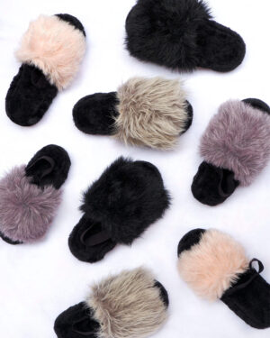 Pantuflas entre montañas